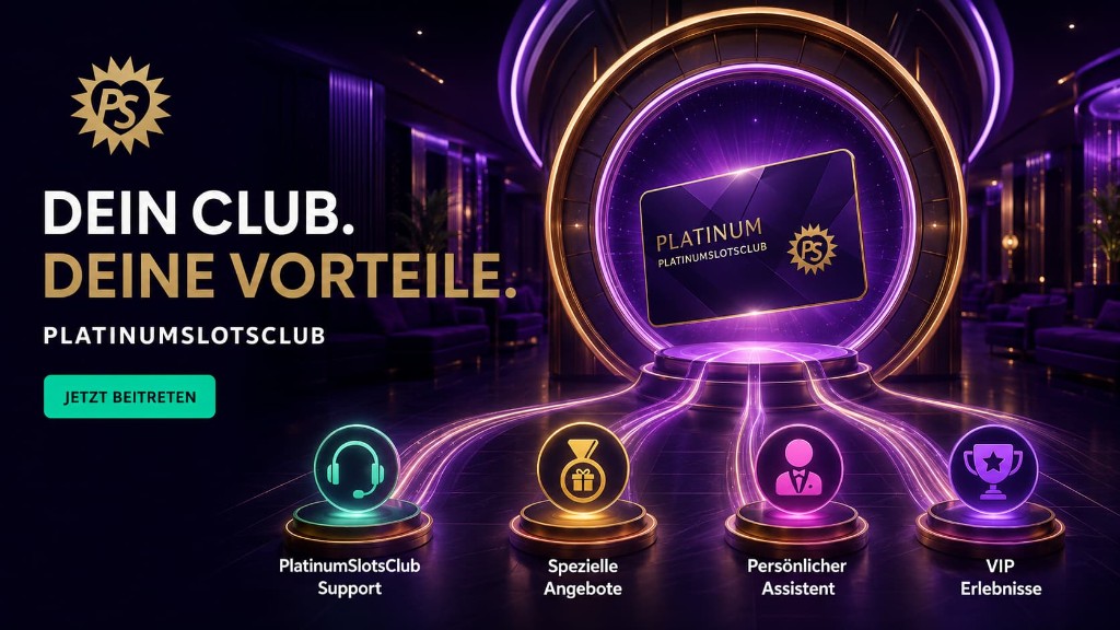 PlatinumSlotsClub Mitgliedskarte